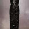 Abito con paillettes ricamato a mano Abito con paillettes ricamato a mano