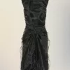 Abito in organza arricciato Abito in organza arricciato