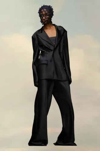 Abito in raso Maison Margiela