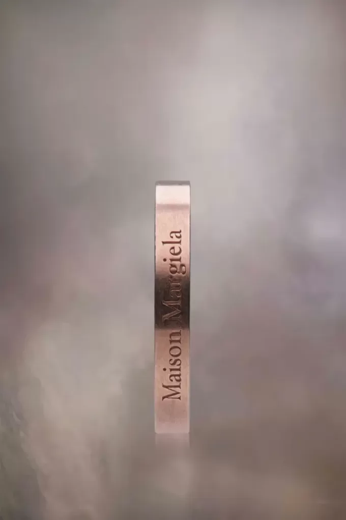 Anello con logo Maison Margiela Anello con logo Maison Margiela