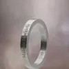 Anello con logo Maison Margiela Anello con logo Maison Margiela