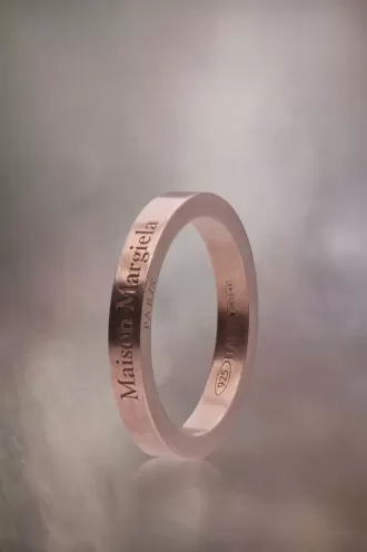 Anello con logo Maison Margiela