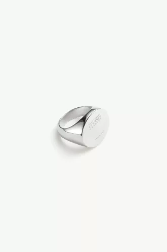 Anello ovale numerico Maison Margiela Anello ovale numerico Maison Margiela