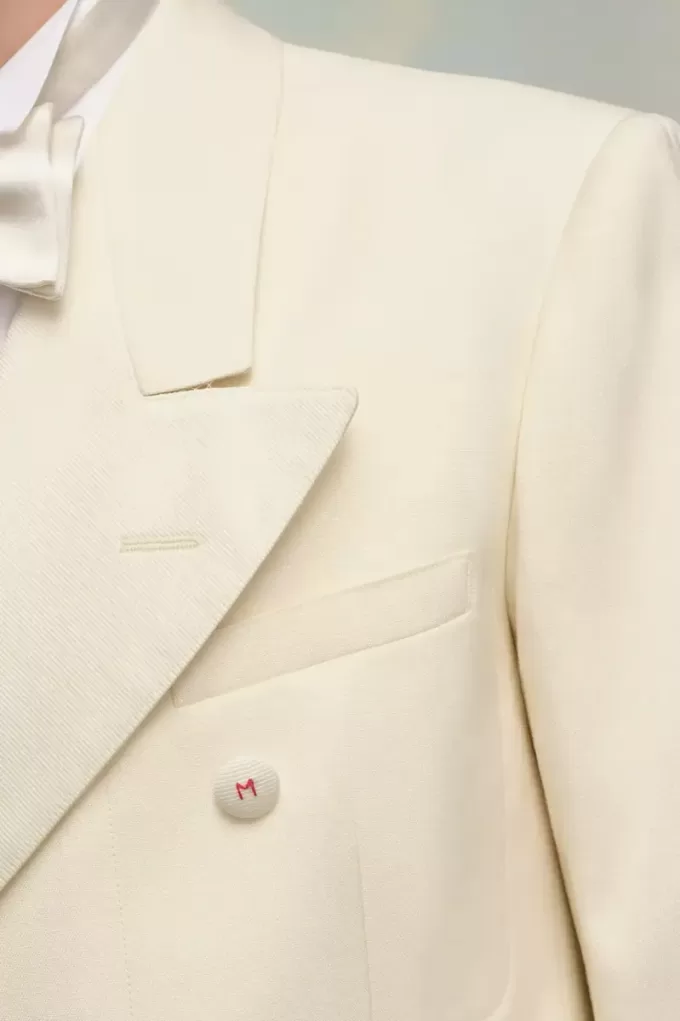 Blazer in mohair e seta Maison Margiela Blazer in mohair e seta Maison Margiela