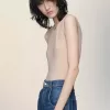 Body senza maniche in jersey tecnico Body senza maniche in jersey tecnico