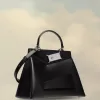 Borsa a mano strappata media Borsa a mano strappata media