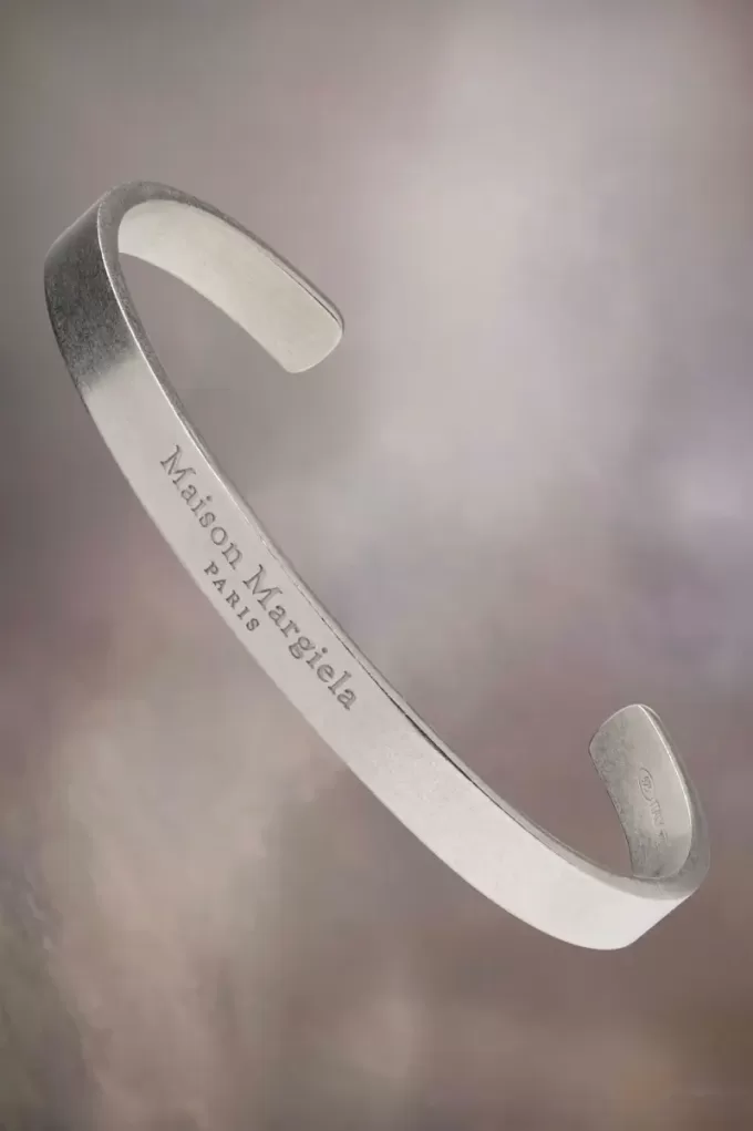 Bracciale con logo Maison Margiela Bracciale con logo Maison Margiela
