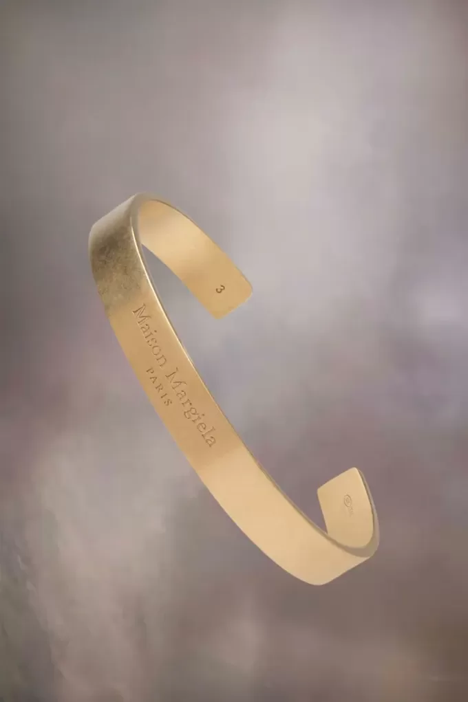 Bracciale con logo Maison Margiela Bracciale con logo Maison Margiela