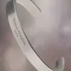 Bracciale con logo Maison Margiela Bracciale con logo Maison Margiela