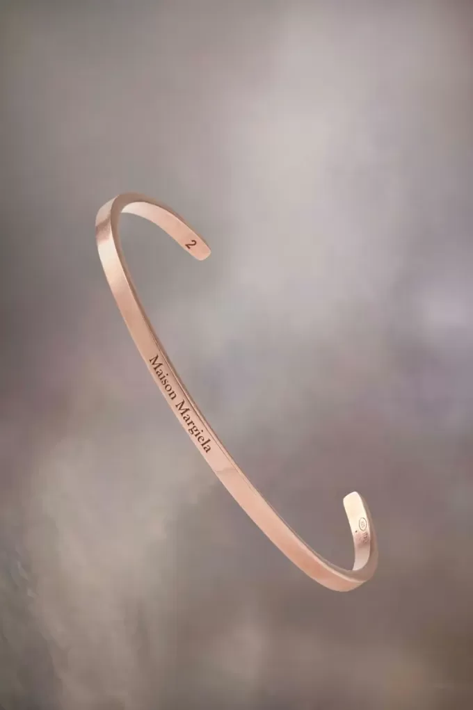 Bracciale con logo Maison Margiela Bracciale con logo Maison Margiela