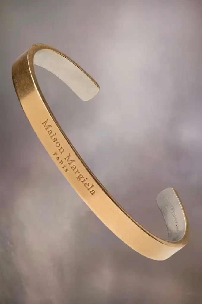 Bracciale con logo Maison Margiela Bracciale con logo Maison Margiela