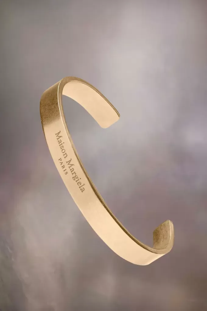 Bracciale con logo Maison Margiela Bracciale con logo Maison Margiela