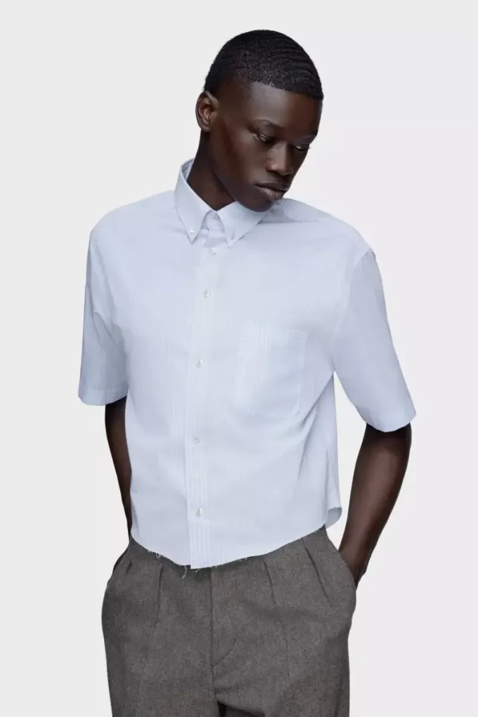 Camicia a maniche corte Maison Margiela