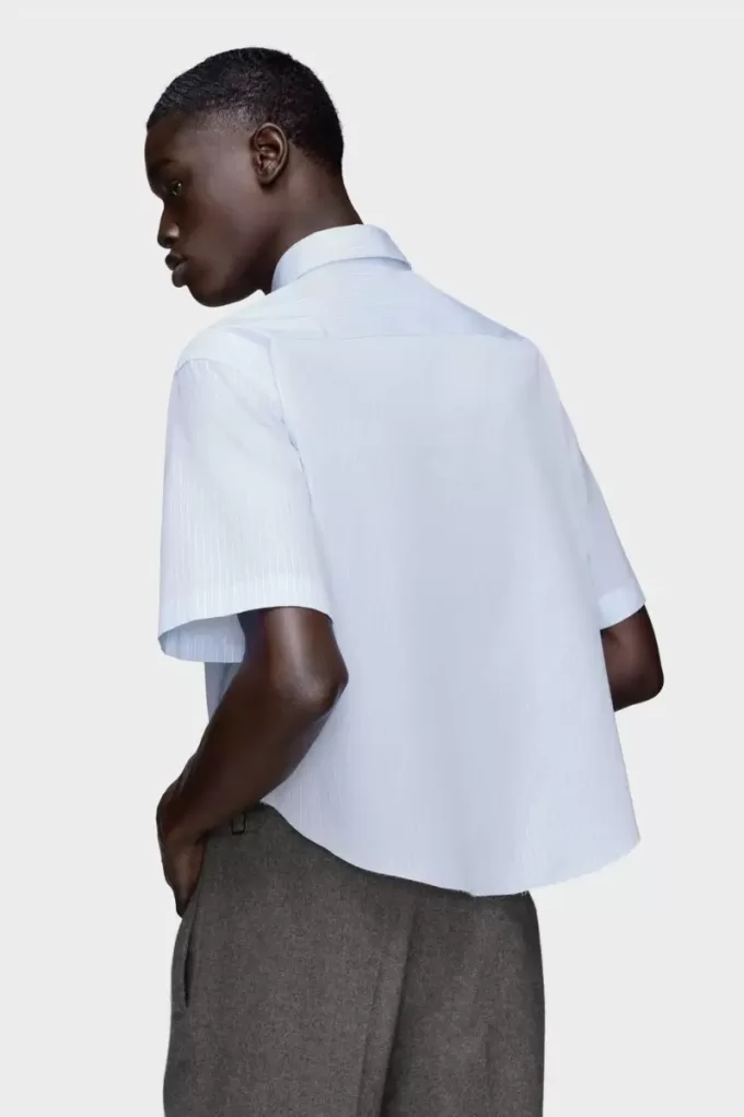 Camicia a maniche corte Maison Margiela