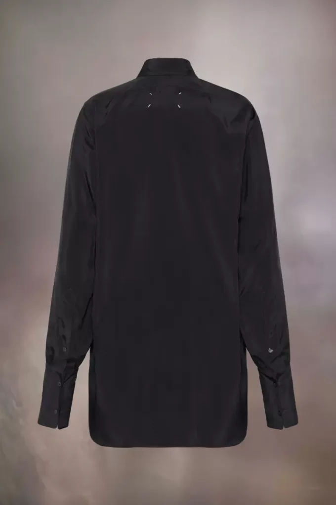 Camicia con orlo sceso Maison Margiela Camicia con orlo sceso Maison Margiela