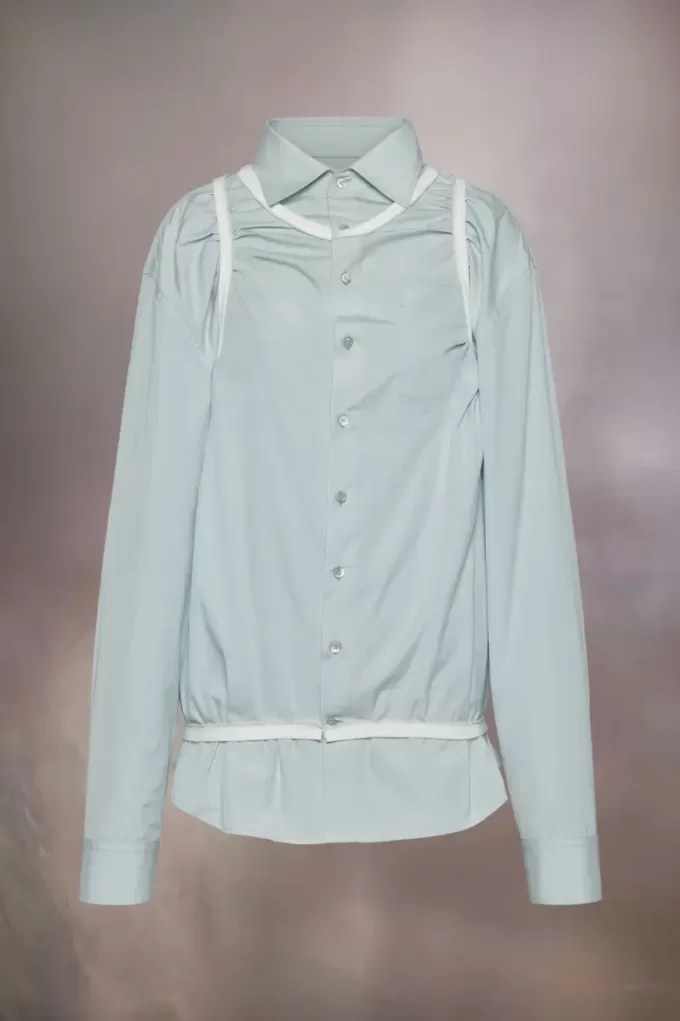 Camicia con profili Maison Margiela Camicia con profili Maison Margiela