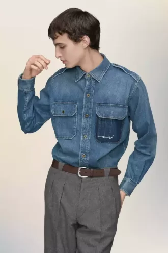 Camicia in denim Maison Margiela Camicia in denim Maison Margiela