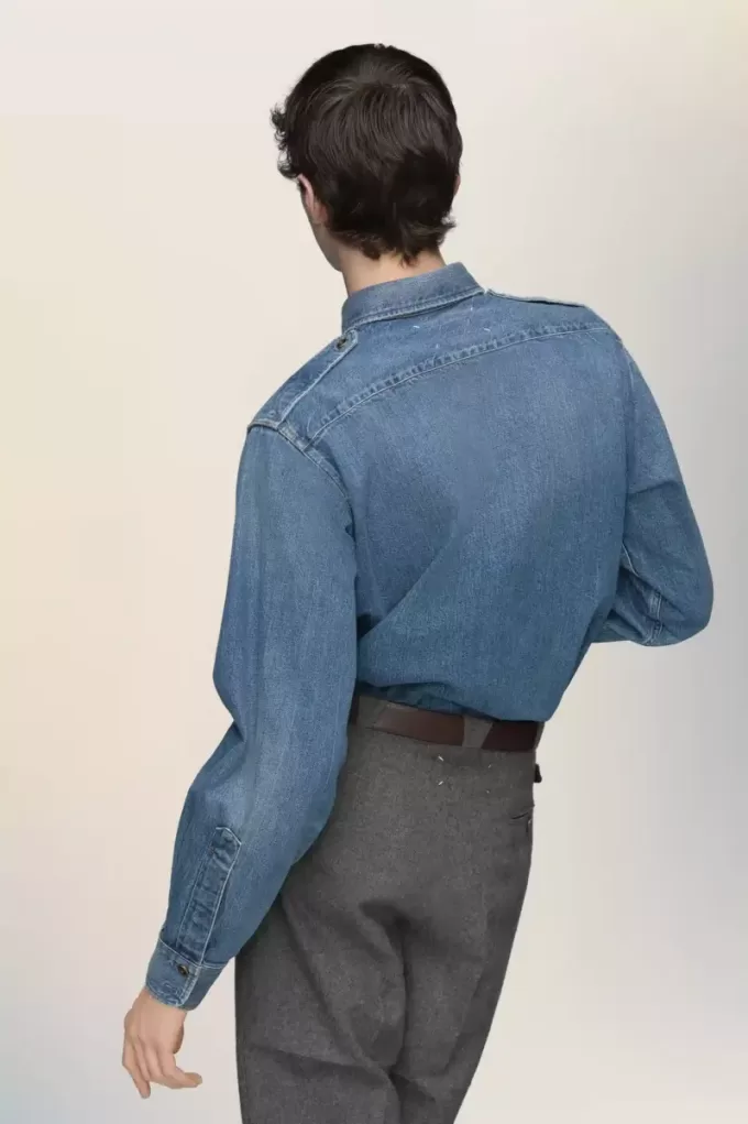 Camicia in denim Maison Margiela