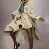 Cappotto color pesca Maison Margiela Cappotto color pesca Maison Margiela