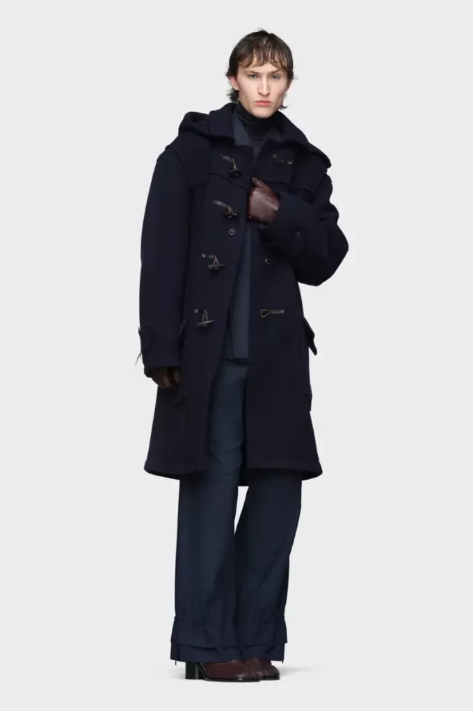 Cappotto di lana reversibile Cappotto di lana reversibile