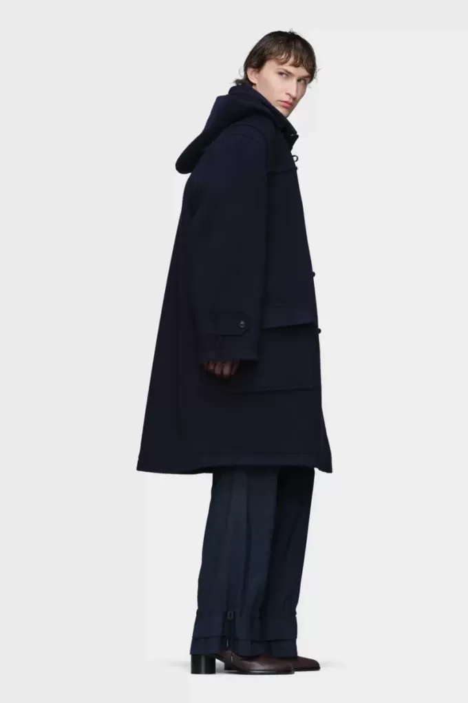 Cappotto di lana reversibile Cappotto di lana reversibile