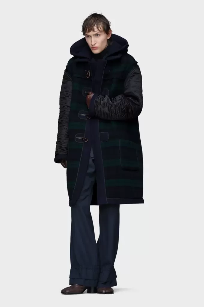 Cappotto di lana reversibile Cappotto di lana reversibile
