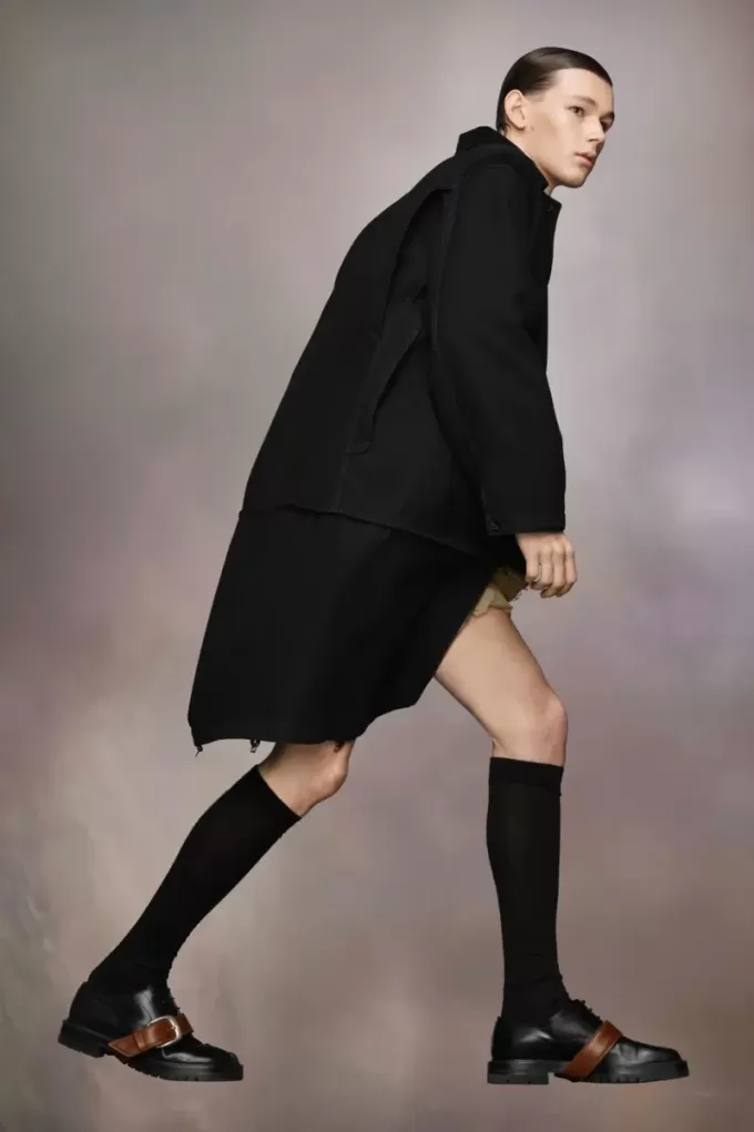 Cappotto doppio in cotone pesante Cappotto doppio in cotone pesante