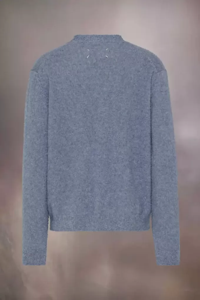 Cardigan in maglia con effetto pilling Cardigan in maglia con effetto pilling