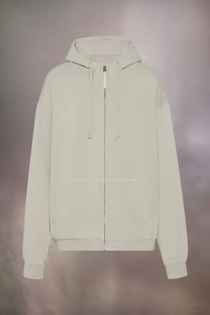Felpa con cappuccio con logo numerico Maison Margiela