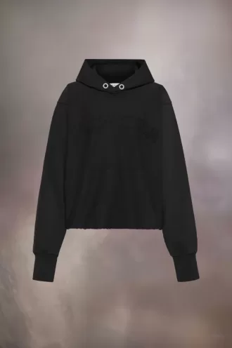Felpa con cappuccio in pile Firm di Maison Margiela