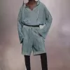 Felpa estiva in maglia con cappuccio Felpa estiva in maglia con cappuccio