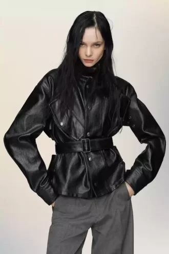 Giacca con cintura Maison Margiela