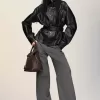 Giacca con cintura Maison Margiela Giacca con cintura Maison Margiela
