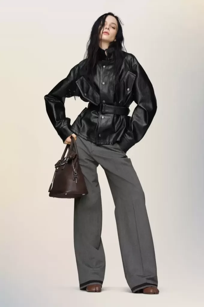 Giacca con cintura Maison Margiela Giacca con cintura Maison Margiela