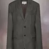 Giacca da abito in lana mohair Giacca da abito in lana mohair