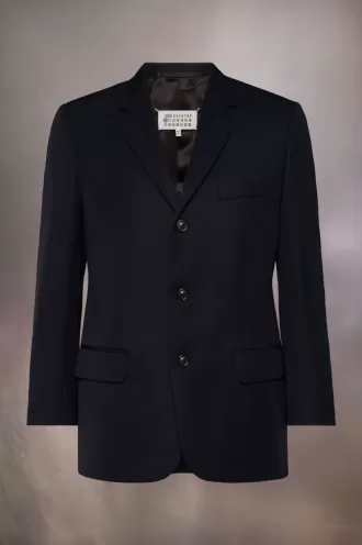 Giacca da abito in mohair britannico