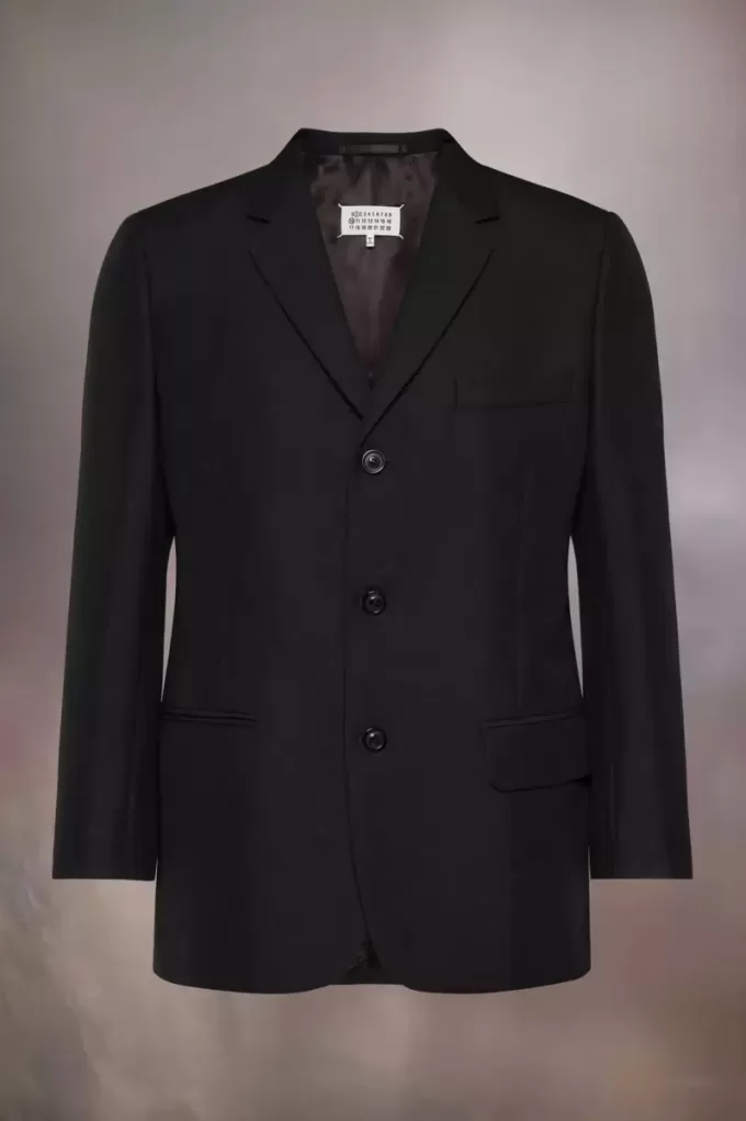 Giacca da abito in mohair britannico Giacca da abito in mohair britannico