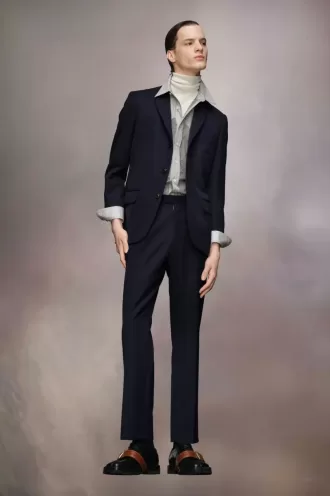 Giacca da abito in mohair britannico