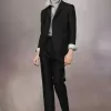 Giacca da abito in mohair britannico Giacca da abito in mohair britannico