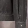 Giacca di jeans consumata Giacca di jeans consumata