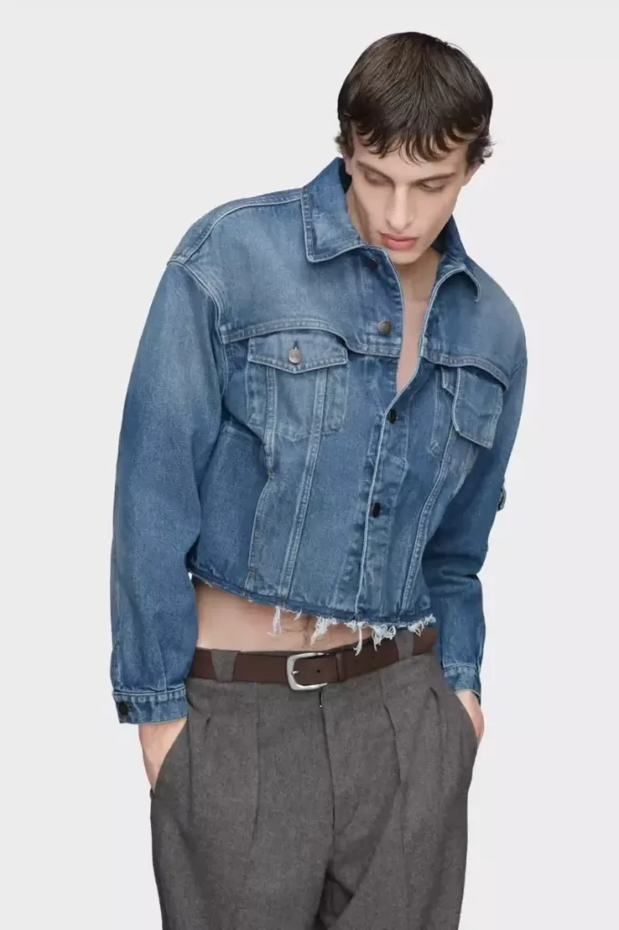 Giacca in denim Maison Margiela Giacca in denim Maison Margiela