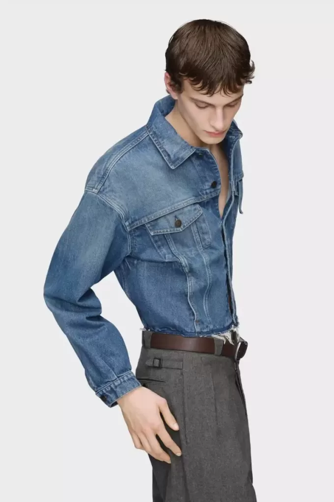 Giacca in denim Maison Margiela Giacca in denim Maison Margiela