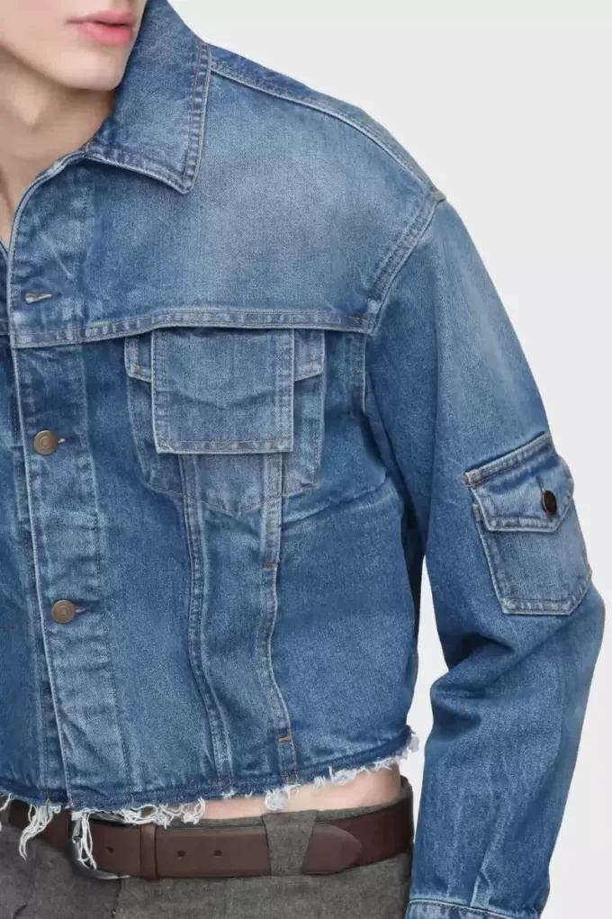 Giacca in denim Maison Margiela Giacca in denim Maison Margiela