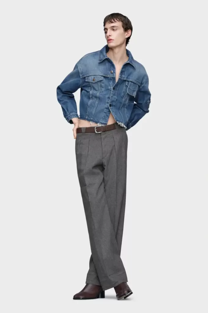 Giacca in denim Maison Margiela Giacca in denim Maison Margiela