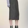 Gonna midi in lana Maison Margiela Gonna midi in lana Maison Margiela