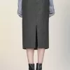 Gonna midi in lana Maison Margiela Gonna midi in lana Maison Margiela