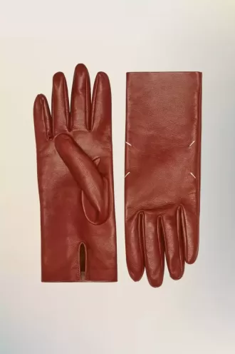 Guanti in pelle Maison Margiela