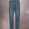 Jeans con cucitura diagonale Maison Margiela Jeans con cucitura diagonale Maison Margiela