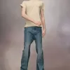 Jeans con cucitura diagonale Maison Margiela Jeans con cucitura diagonale Maison Margiela