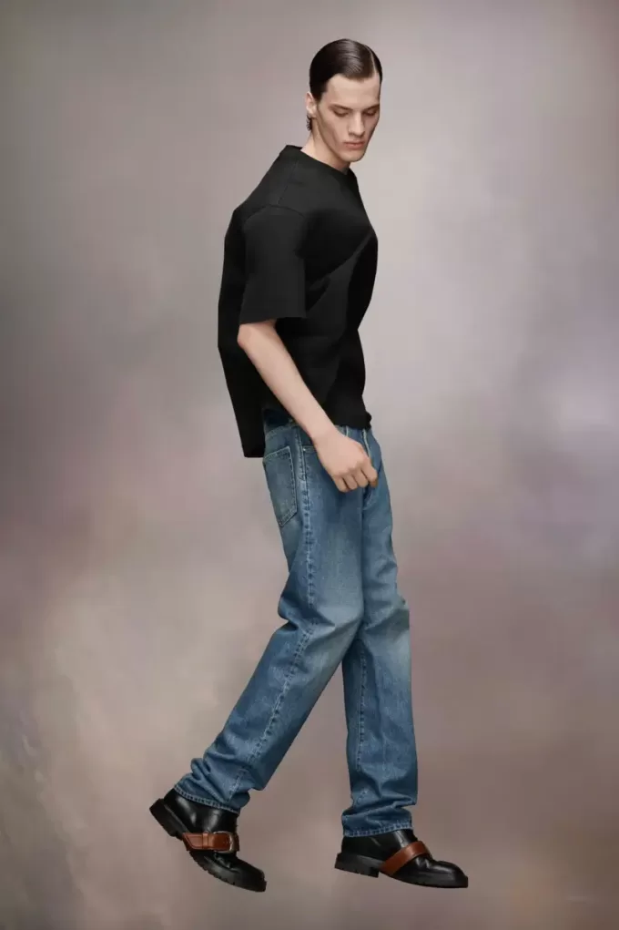 Jeans con risvolto Maison Margiela Jeans con risvolto Maison Margiela